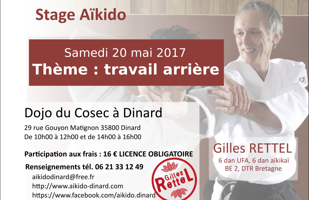 Stage aïkido Dinard 20 mai 2017