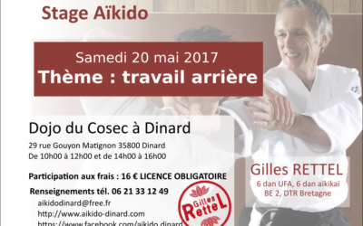 Stage aïkido Dinard 20 mai 2017