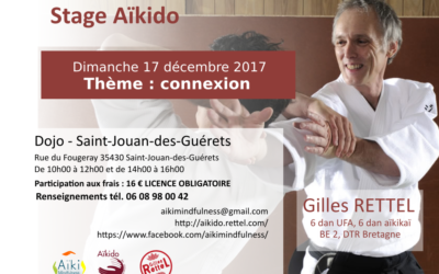 Stage aïkido Saint-Jouan-des-Guérets 17 décembre 2017