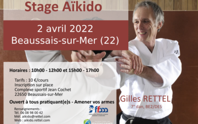 Stage aïkido 2 avril 2022
