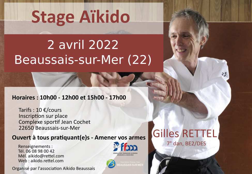 Stage aïkido 2 avril 2022